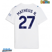 Manchester City Matheus Nunes #27 Tredjedrakt Dame 2026-27 Kortermet